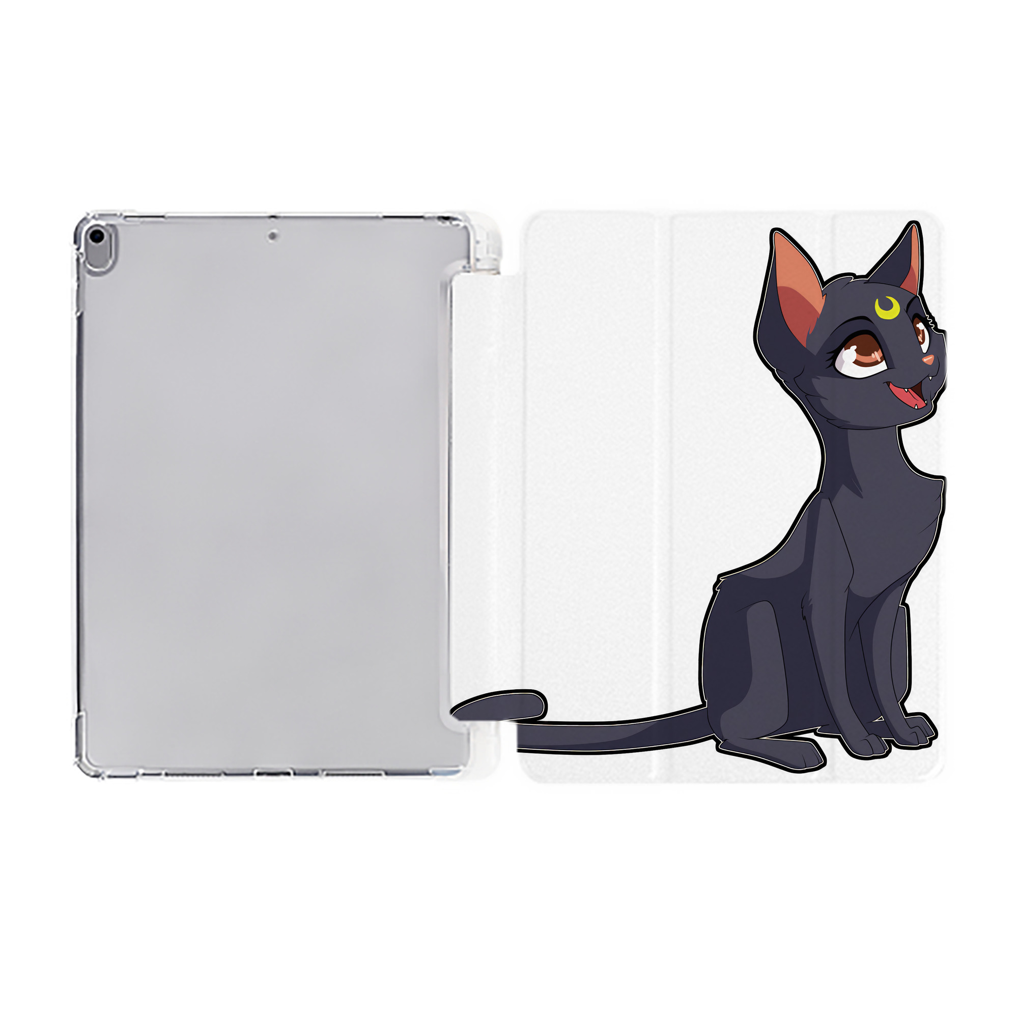 （画像用） 美少女戦士セーラームーン Sailor Moon IPad ケース ペン収納付き 三つ折りスタンド PUレザー×シリコン 対応機種9.5/10.5/10.9インチ